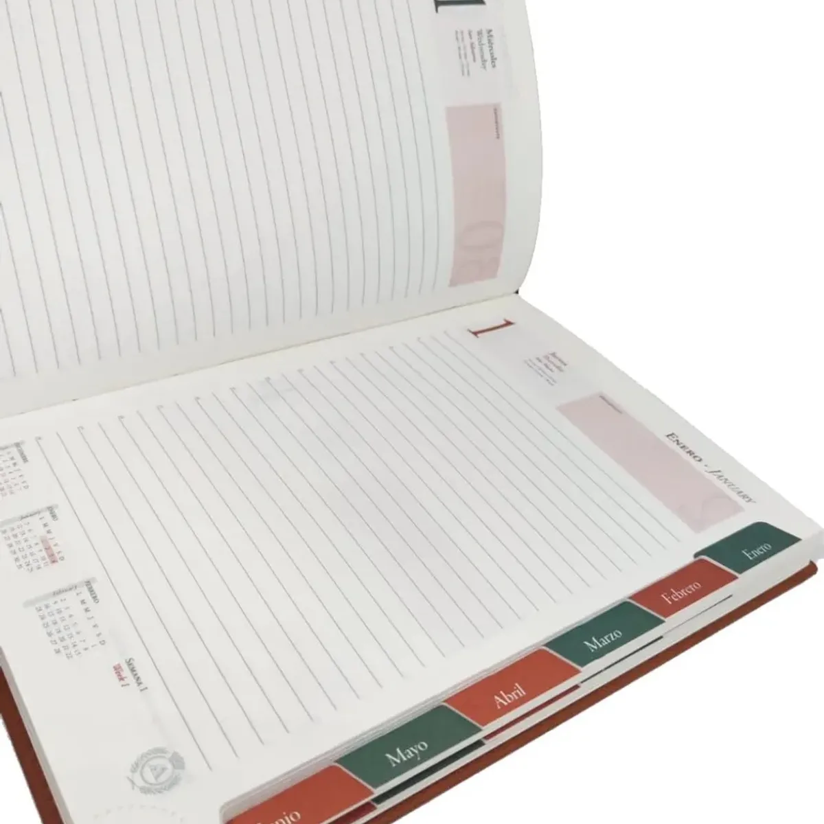 ASCOTT - Agenda Presidente Ascott año 2026 Negro