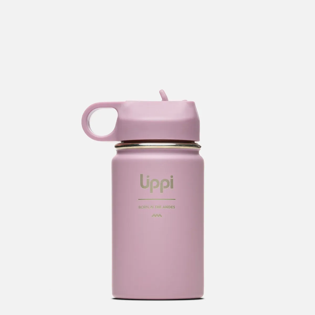 LIPPI - Botella Light Steel Sport Kids 350 ML Rosa Lippi