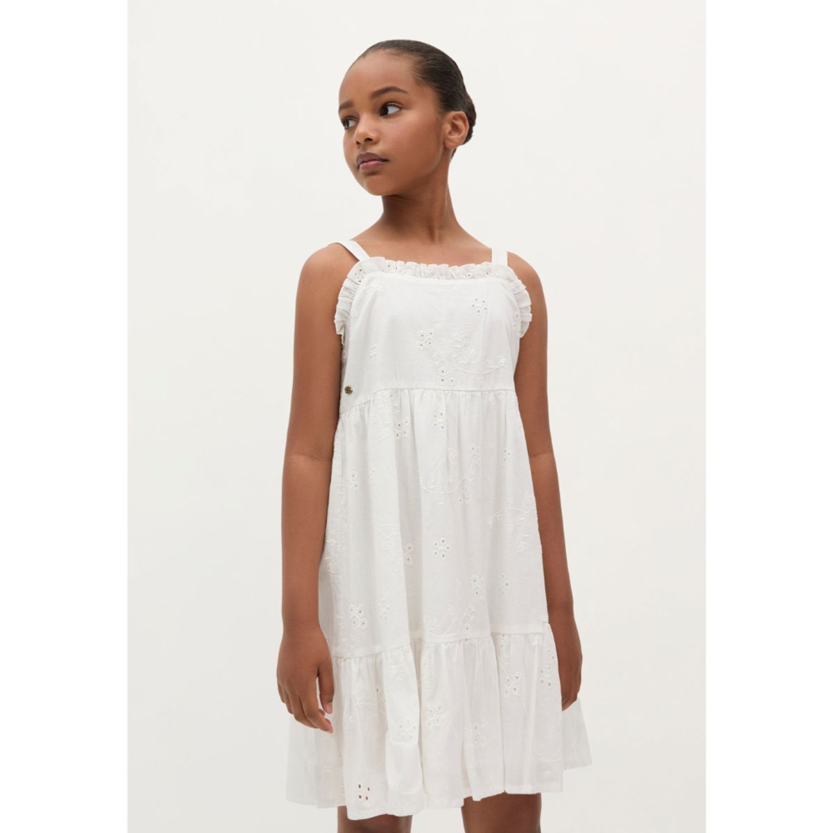 SCALPERS - VESTIDO BORDADO FLORES