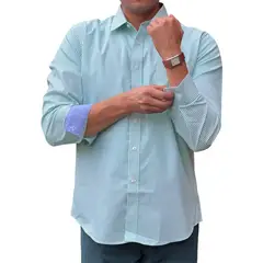 CORRALERO SASTRERIA - Camisa Casual Rayada Slim Fit- Modern Design