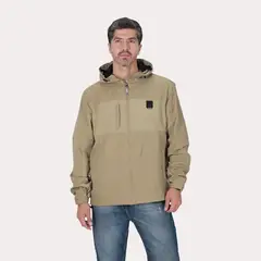 GANGSTER - Cortaviento Reversible Boreal Cafe