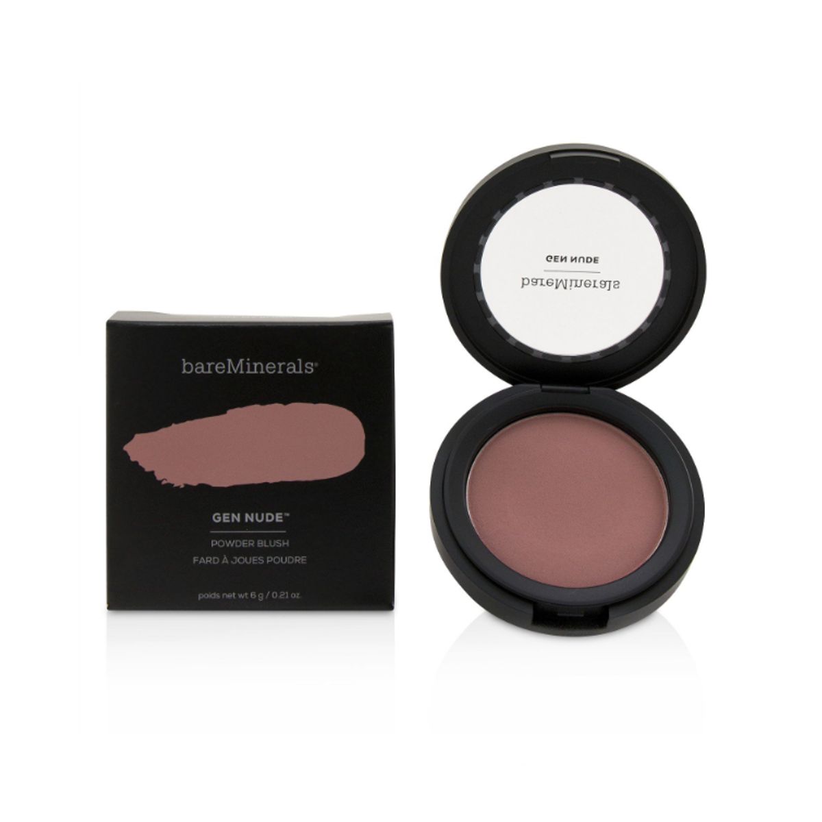 BAREMINERALS - Rubor compacto Gen Nude Powder Blush tono Call My Blush  6 g  bareMinerals