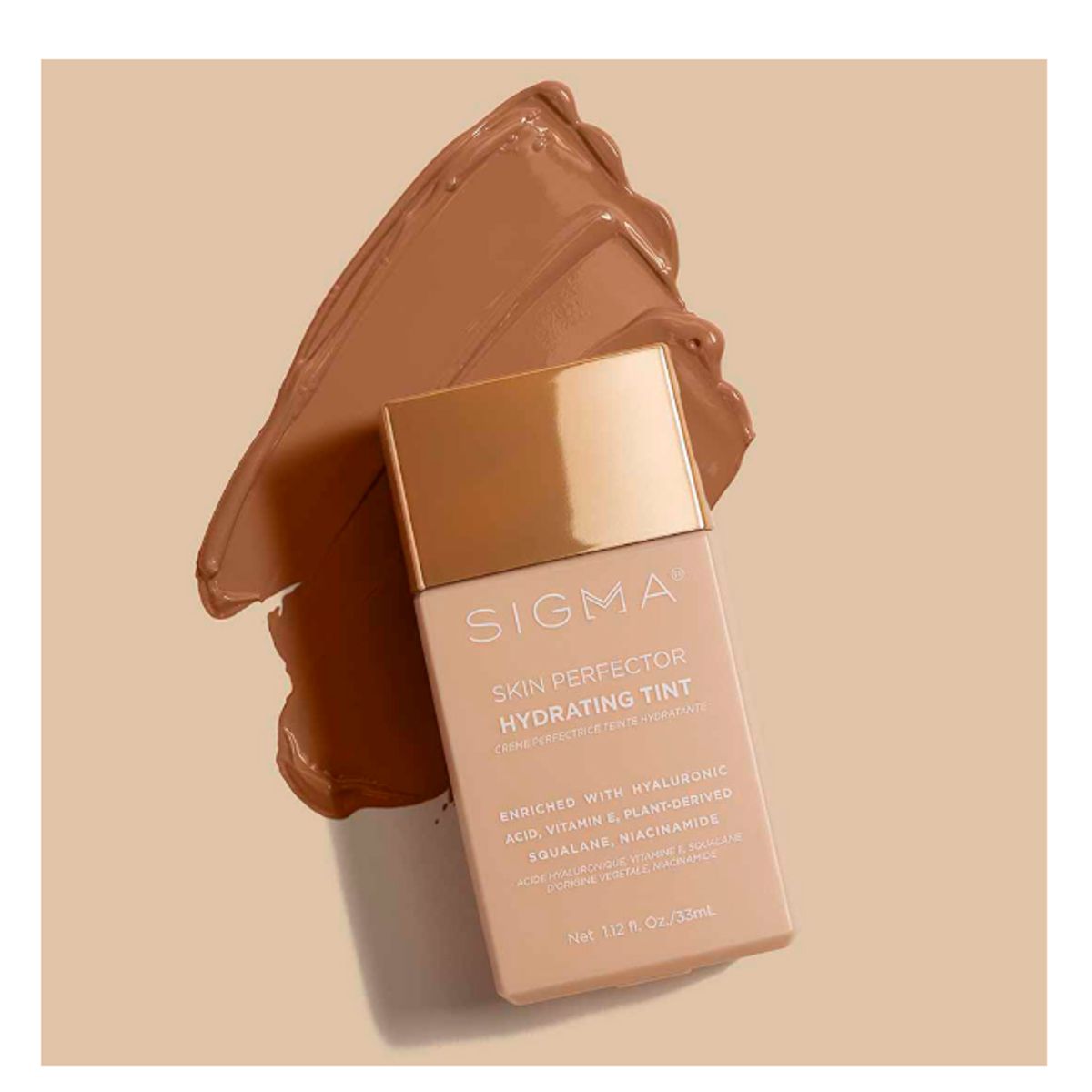 SIGMA BEAUTY - Base con color Skin Perfector Hydrating Tint tono 5 Dark Golden  30 ml