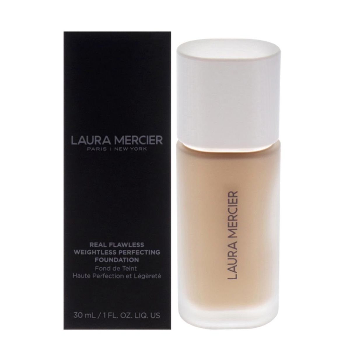 LAURA MERCIER - Base líquida Real Flawless Waterproof Foundation tono 3N1 Buff  30 ml  Laura Mercier