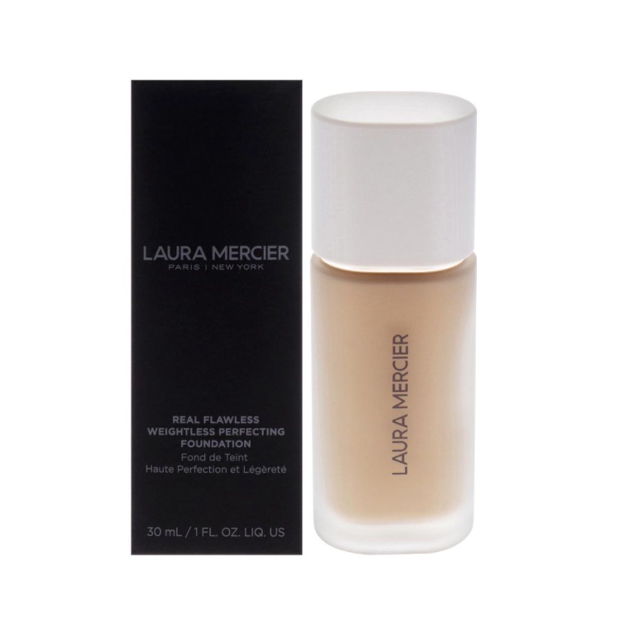 LAURA MERCIER - Base líquida Real Flawless Waterproof Foundation tono 3N1 Buff  30 ml  Laura Mercier