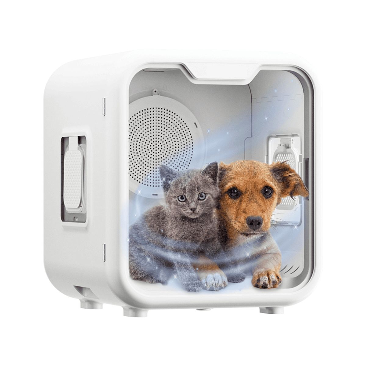 KERU - Caja Secadora Inteligente de Mascotas Silenciosa