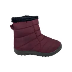 HERIEL - Bota Burdeos Impermeable Mujer