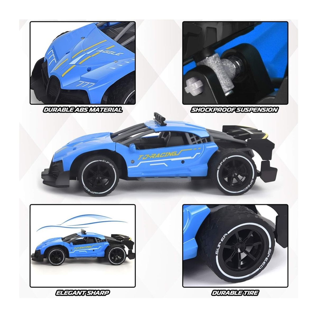 GENERICO - Juguete Auto A Control Remoto Carreras Auto Deportivo