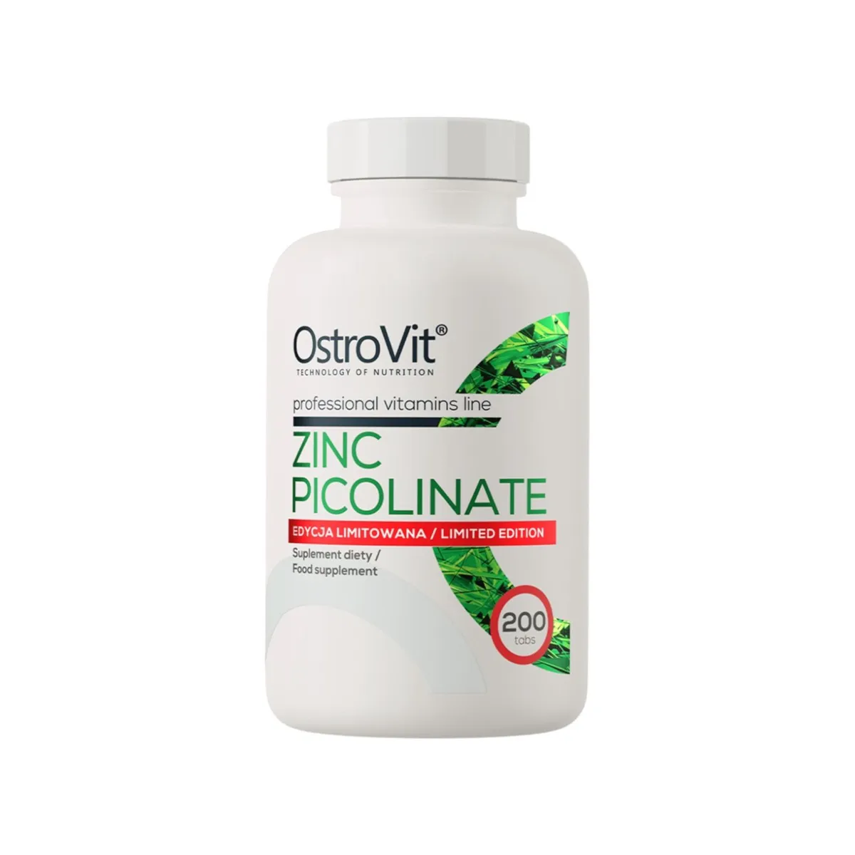 OSTROVIT - ZINC PICOLINATE 200 TABLETAS - OSTROVIT