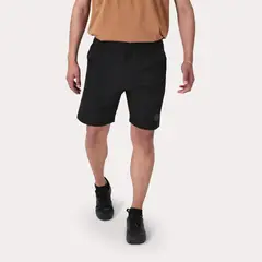 GANGSTER - Plus Bermuda Elasticado Bloor Negro