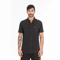 GANGSTER - Camisa Camisa Textura Roos Azul Marino