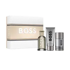 HUGO BOSS - Set Perfume Boss Bottled EDP 100 ml + Shower Gel 100 ml + Deo 75 ml de