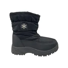 HERIEL - Bota Negra Impermeable Mujer