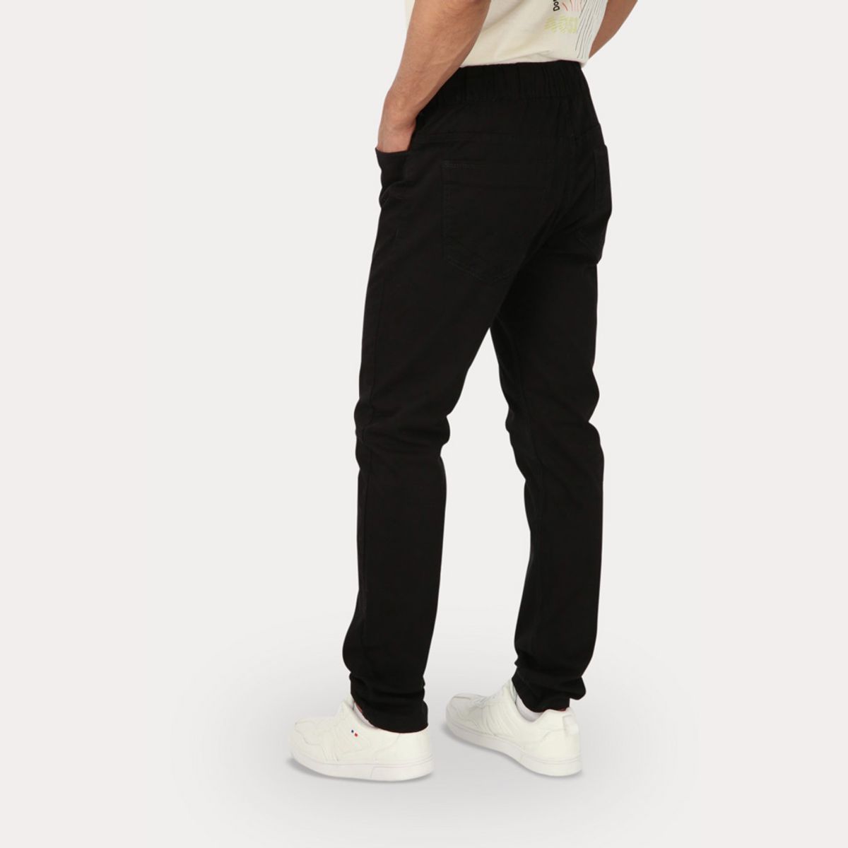 GANGSTER - Pantalon Jogger Canvas 1 Negro Gangster