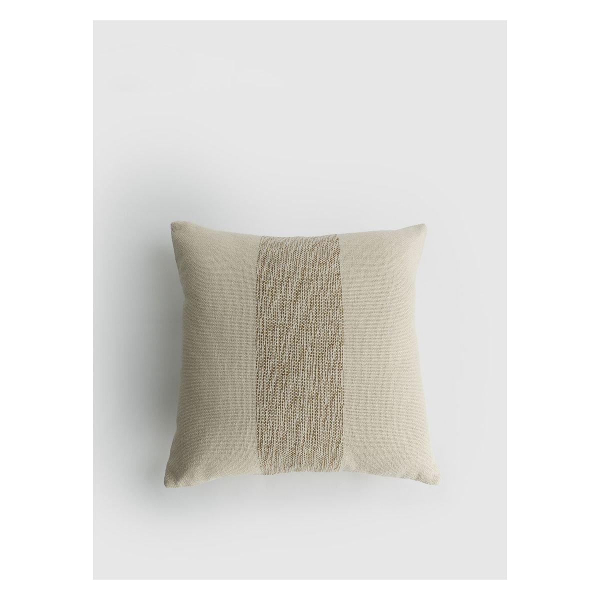 LOUNGE - Cojín Mujer Diseño Línea 45 X 45 Cm Beige