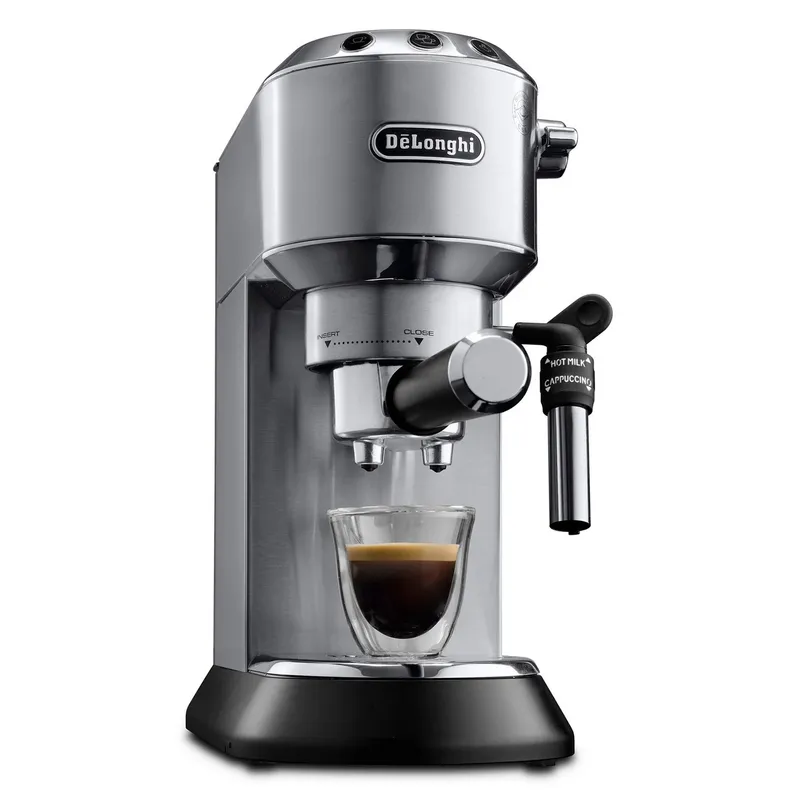 DELONGHI - Cafetera DeLonghi Espresso Dedica Style Metal