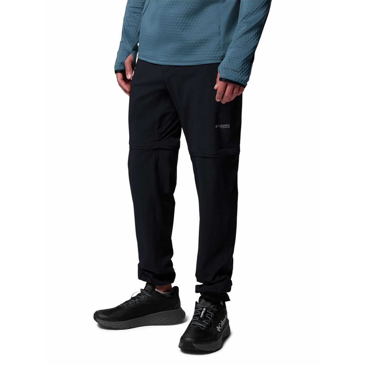 COLUMBIA - Pantalón Hombre TripleCanyon Convertible Negro COLUMBIA