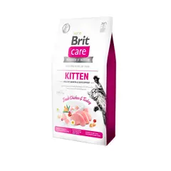 BRIT CARE - Gatitos kitten pollo y pavo 7 kg