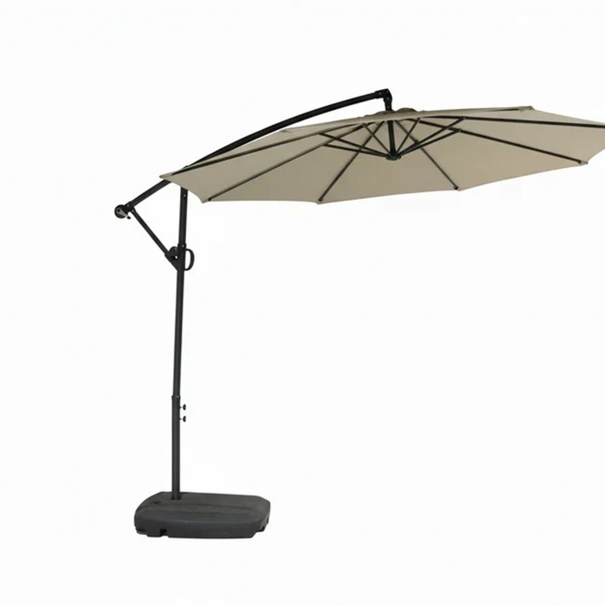 SPAZZIO - QUITASOL NEW BANANA BEIGE 3M CON BASE