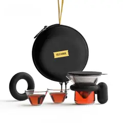 GENERICO - Mini cafetera de goteo portátil 150mL
