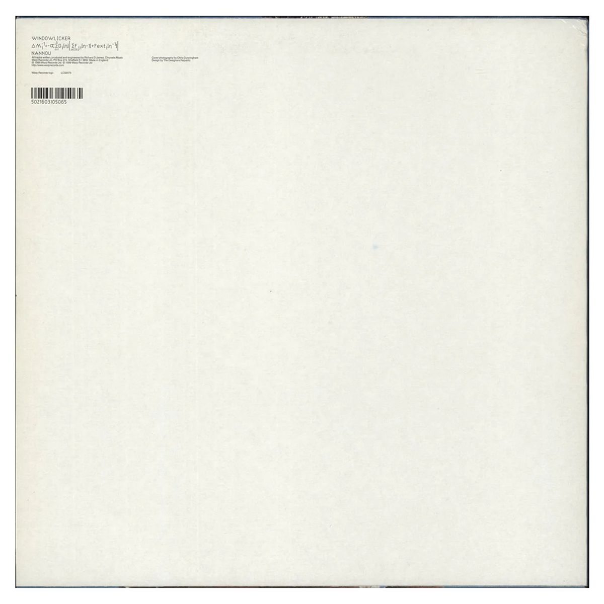 GENERICO - Aphex Twin - Windowlicker - Vinilo Maxi Single