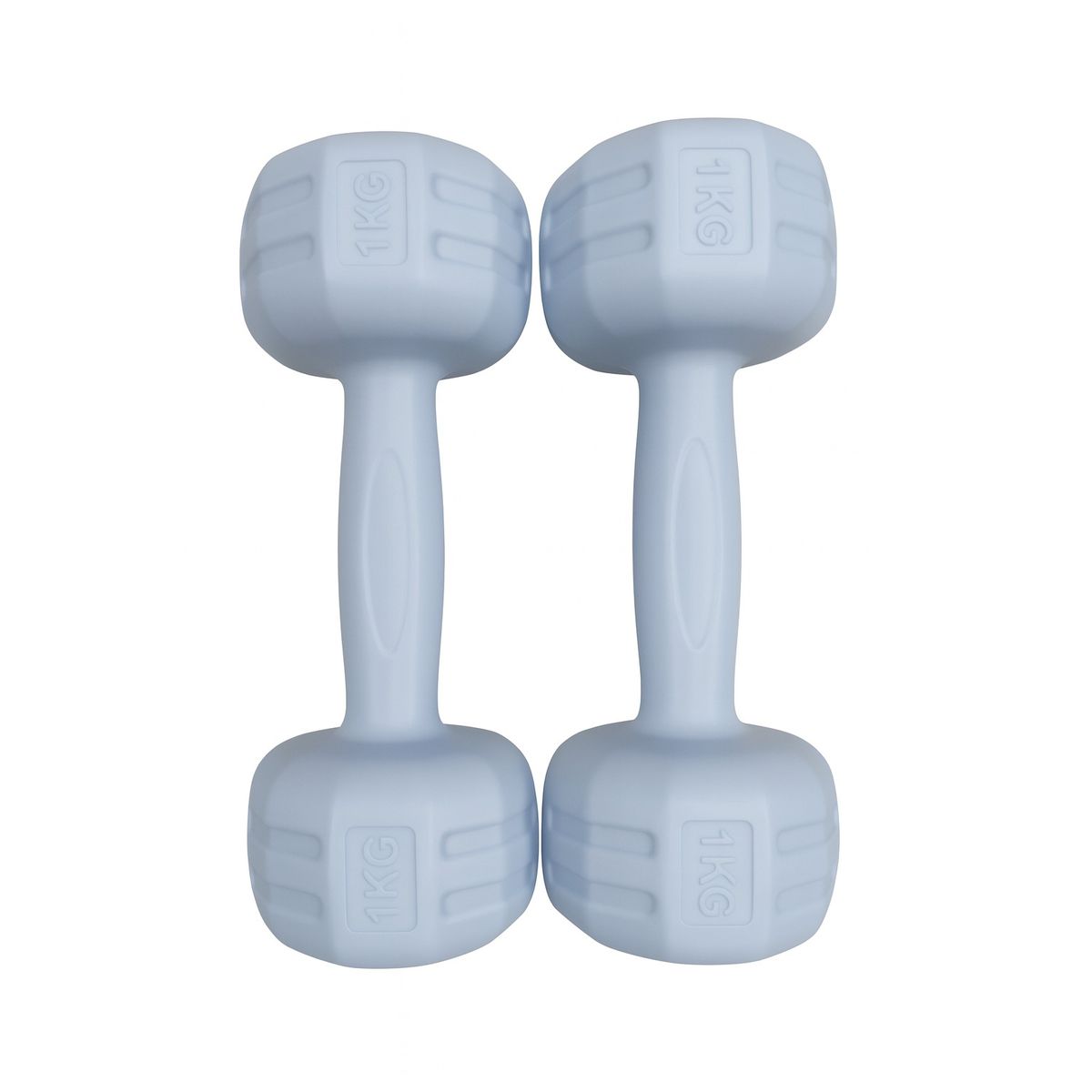 MADOKIN - Par Mancuernas Pvc 1 Kg C/u Total 2kg