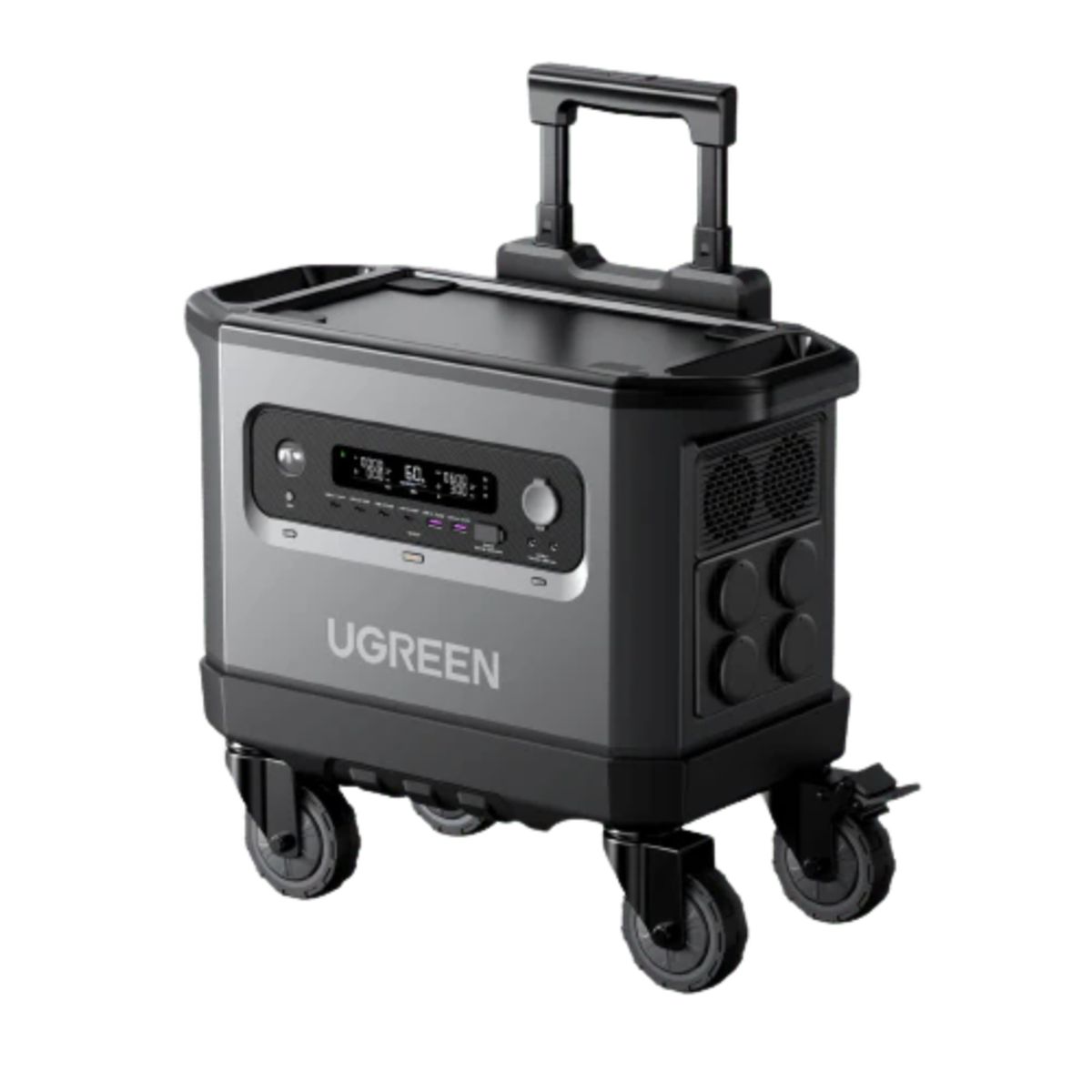 UGREEN - Estación de Energía Portátil 2048Wh Carga Solar y Salida AC 2300W x4