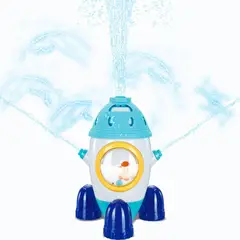 GENERICO - Juguete Aspersor de Agua Cohete Giratorio Rociador de Jardín Nino