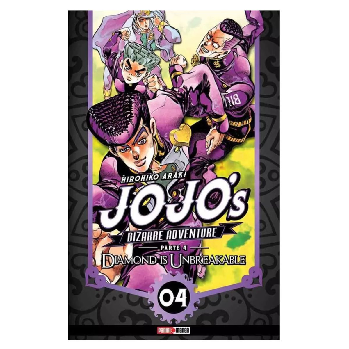 PANINI CHILE - JoJo's Bizarre Adventure - Parte 4 - Diamond Is Unbreakable N°4