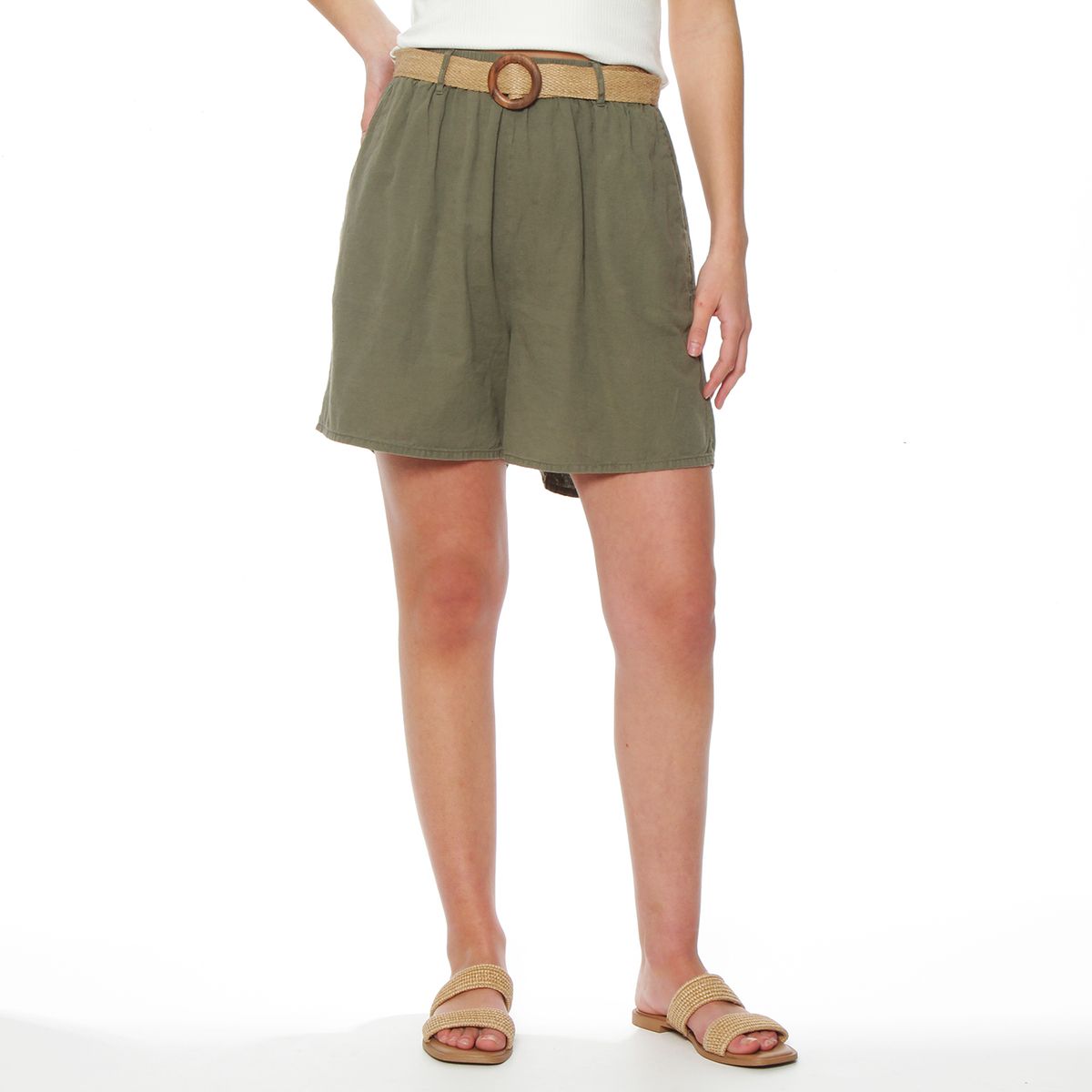 WADOS - SHORT LINO CON CINTURON