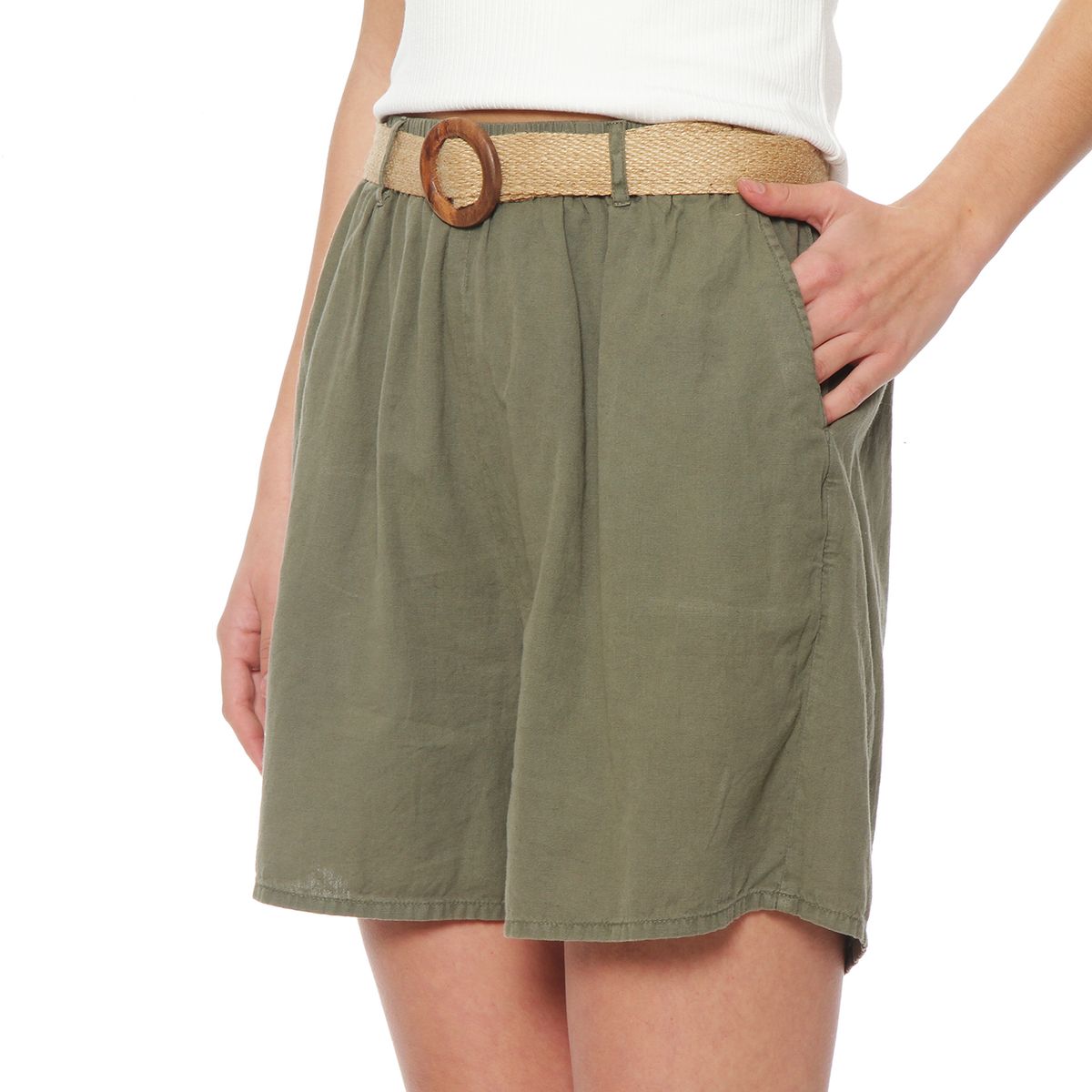 WADOS - SHORT LINO CON CINTURON