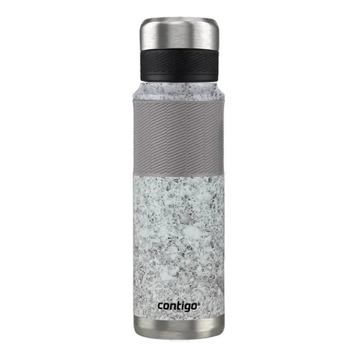 CONTIGO - Termo al vacío Contigo® de acero inoxidable Thermalock 739 ml, plateado, a prueba de fugas