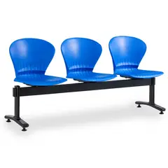 NOVAHUS - Silla Banqueta 3 Cuerpos Color Azul