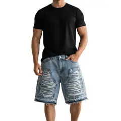 D'JOE - Short Jeans Hombre New Era