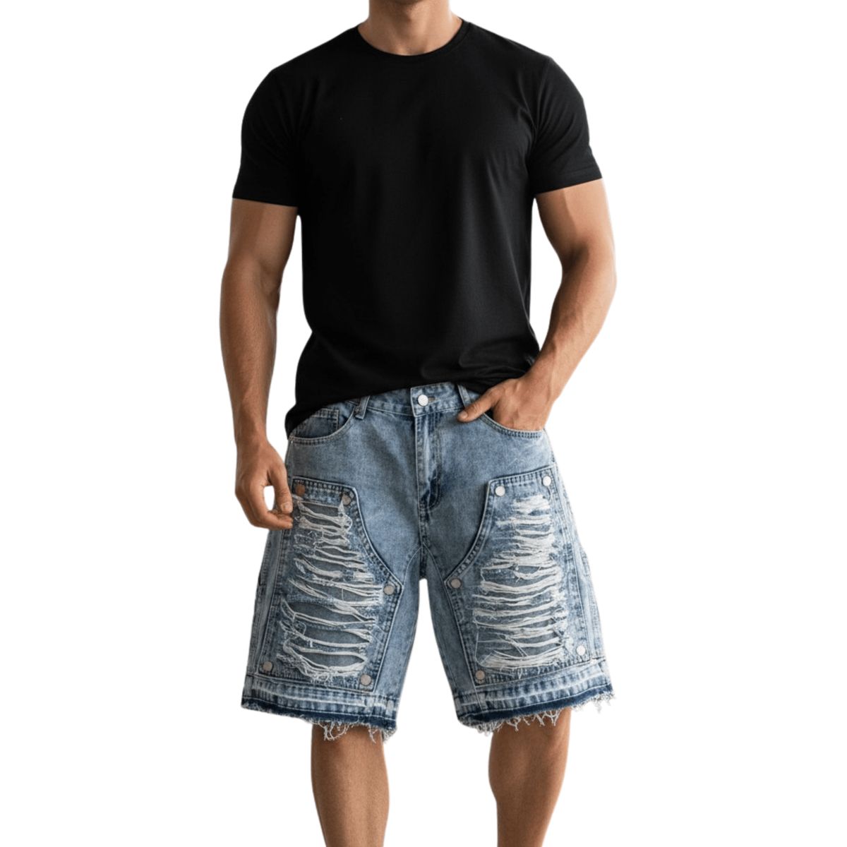 D'JOE - Short Jeans Hombre New Era