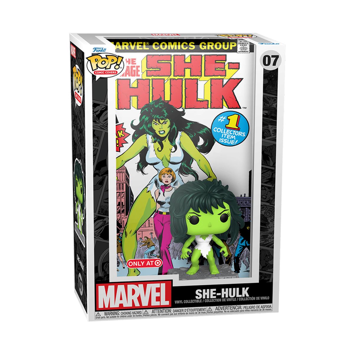 FUNKO - Funko Pop!: Comic Covers The Savage She-hulk (1980) No. 1 #7