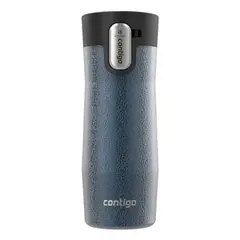 CONTIGO - Mug Contigo® West Loop AUTOSEAL® de acero inoxidable 473 ml, azul gloss, con aislamiento al vacío