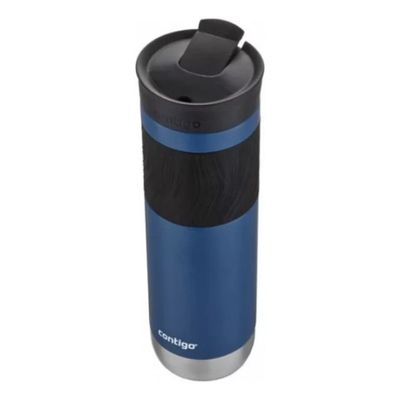 Imagen 2 del producto Mug Byron 2.0 de acero inoxidable 710 ml, azul, con tapa SNAPSEAL™, y agarre texturizado