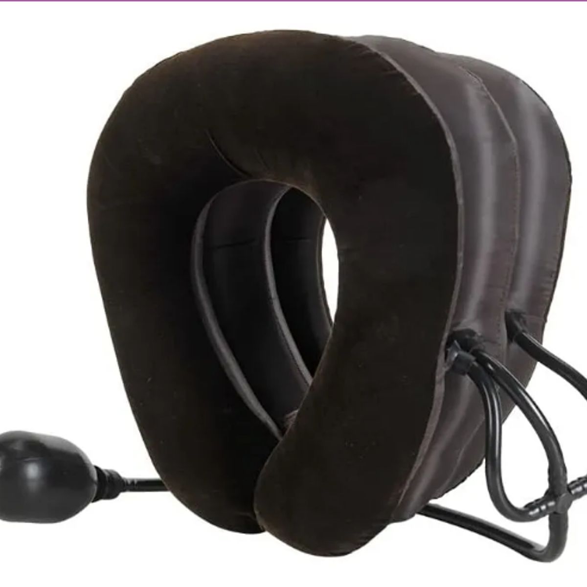 GENERICO - Cojín Inflable Collar Tracción Cervical Alivia El Dolor