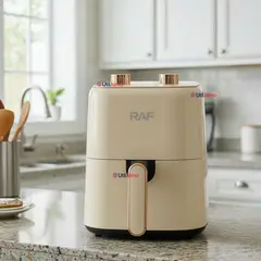 RAF - Freidora de Aire Manual Capacidad 3 litros 1300W de Potencia