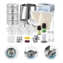 GENERICO - Kit De Fabricación De Velas Para Principiantes, 153 Piezas