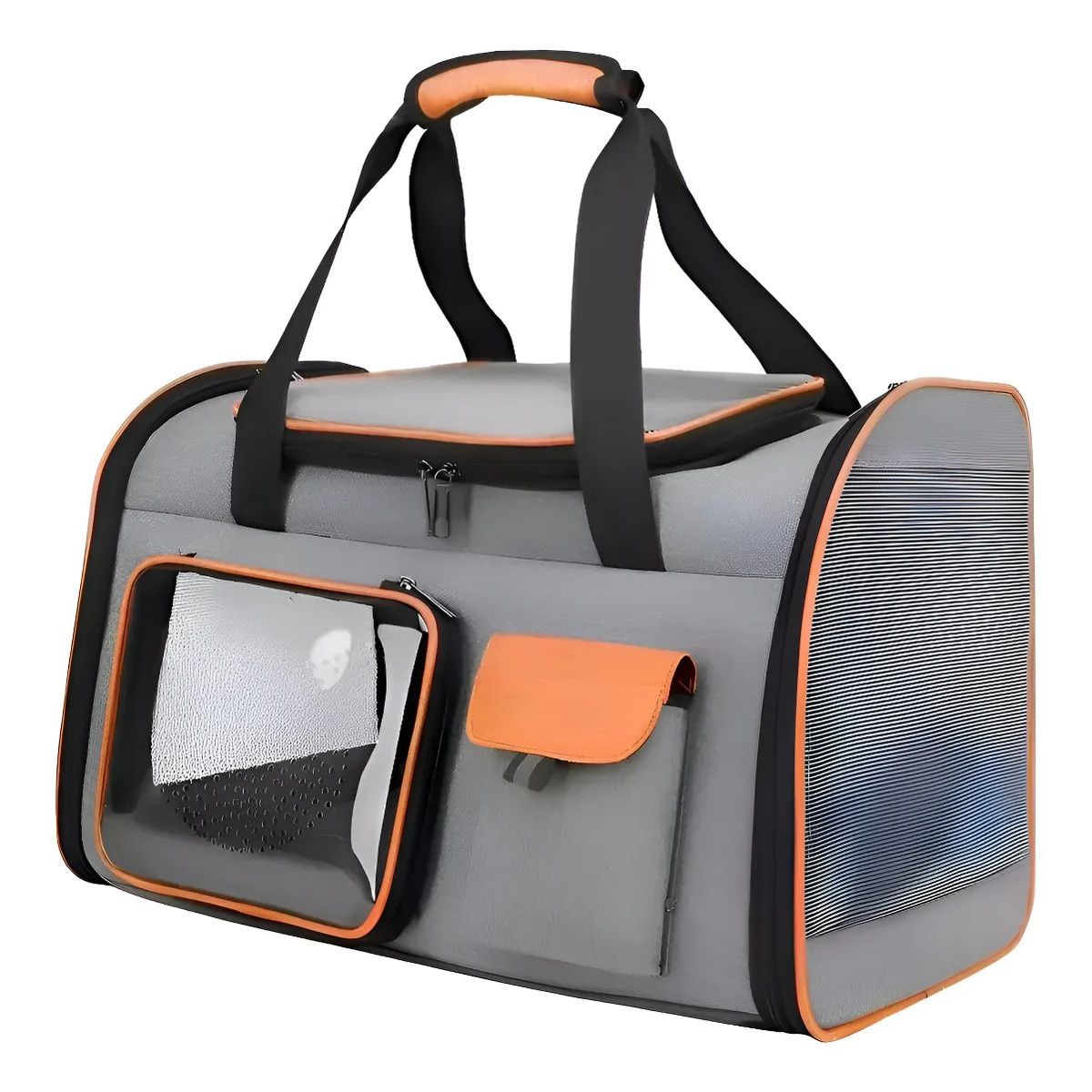 GENERICO - Bolso Transportador Mascotas Color Naranja