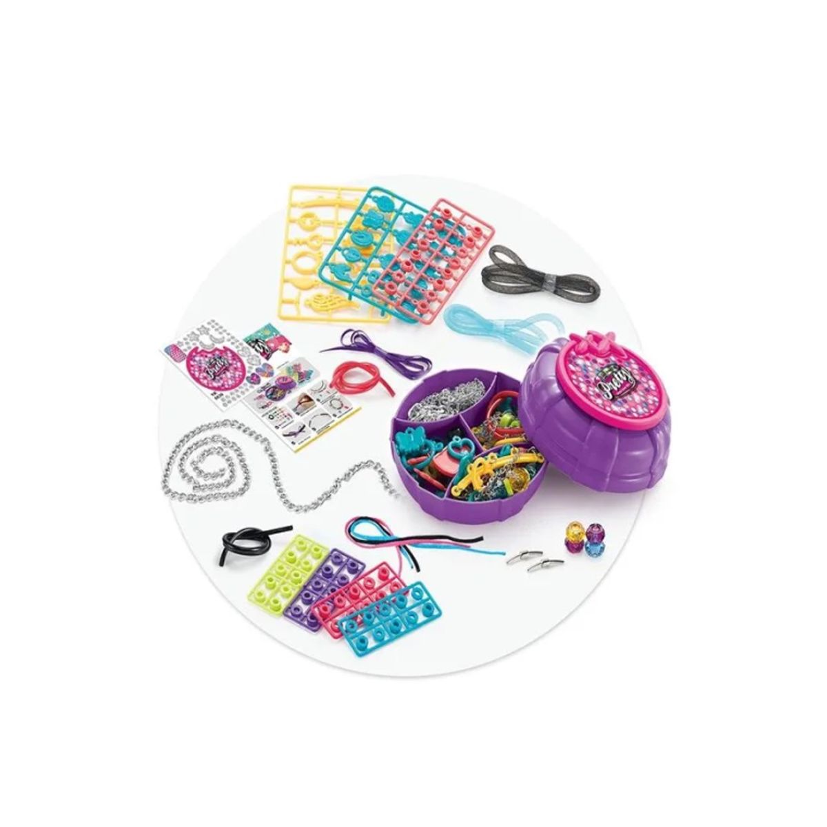 GENERICO - Juguete Set Para Fabricar Pulseras Bisutería Para Niños