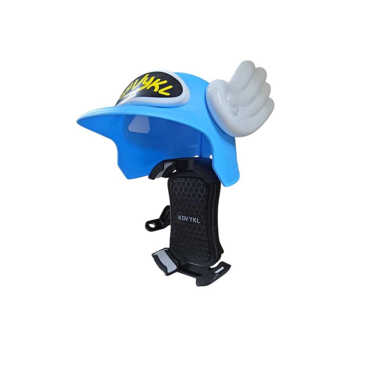 GENERICO - Porta Celular con Casco Moto Fijacion Espejo Hasta 7