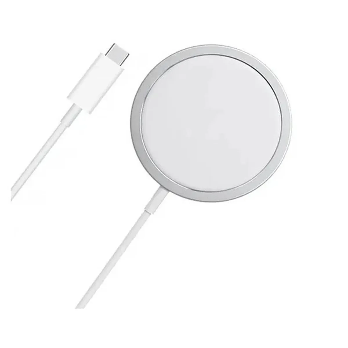GENERICO - Cargador Inalambrico Redondo TYPE-C Para Smartphone