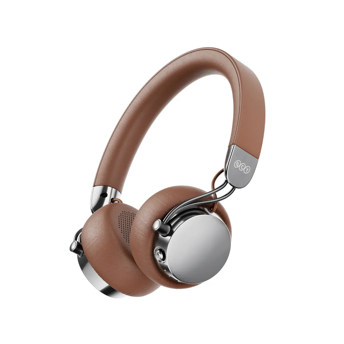 QCY - Audífonos Inalámbricos Retro Qcy Era 7 Dura 40hora Marrón