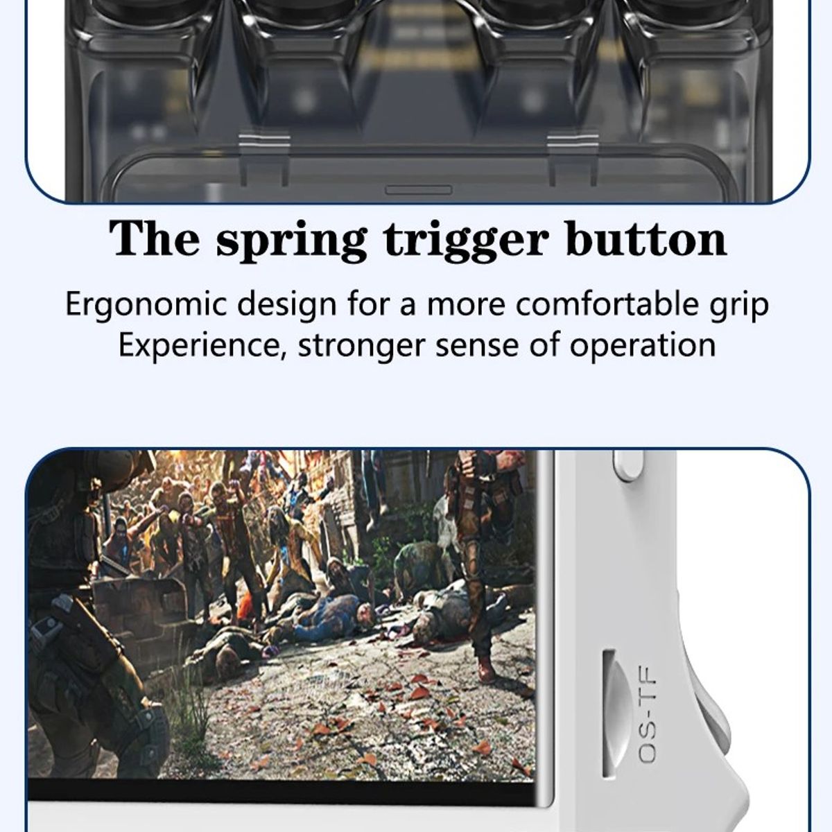 GENERICO - Consola Portátil Ultra Color Blanco mas funda de regalo