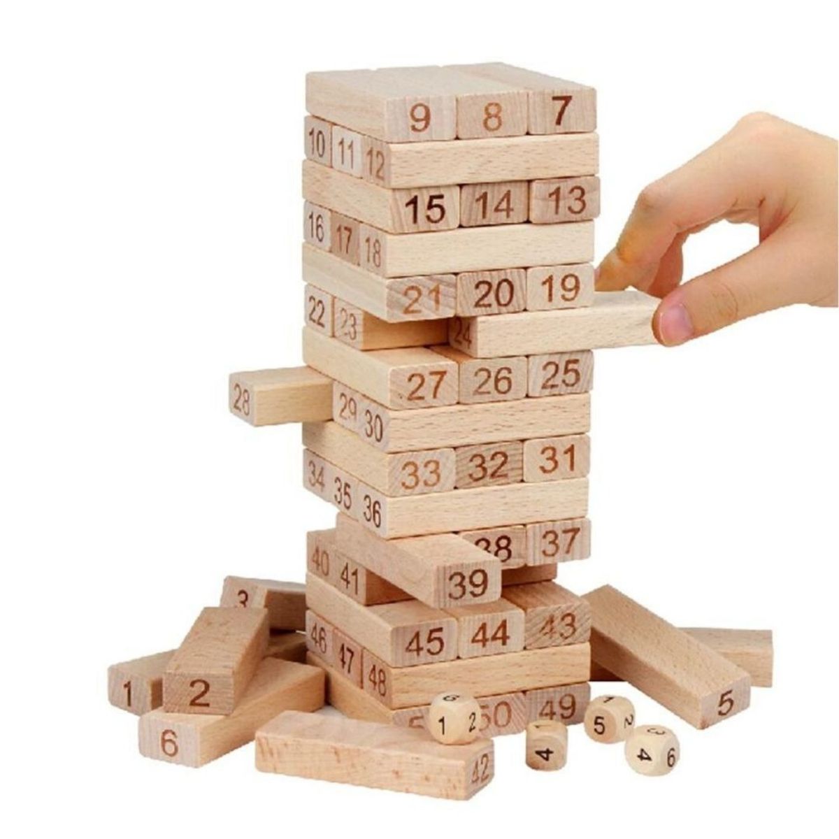 GENERICO - JENGA NÚMERO TORRE JENGA