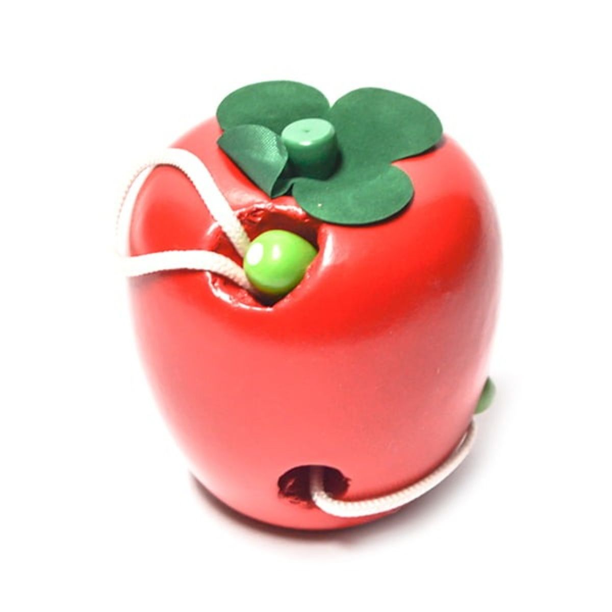 GENERICO - ENHEBRADOR MANZANA JUGUETE EDUCATIVO