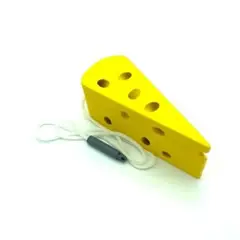 GENERICO - ENHEBRADOR QUESO JUGUETE EDUCATIVO